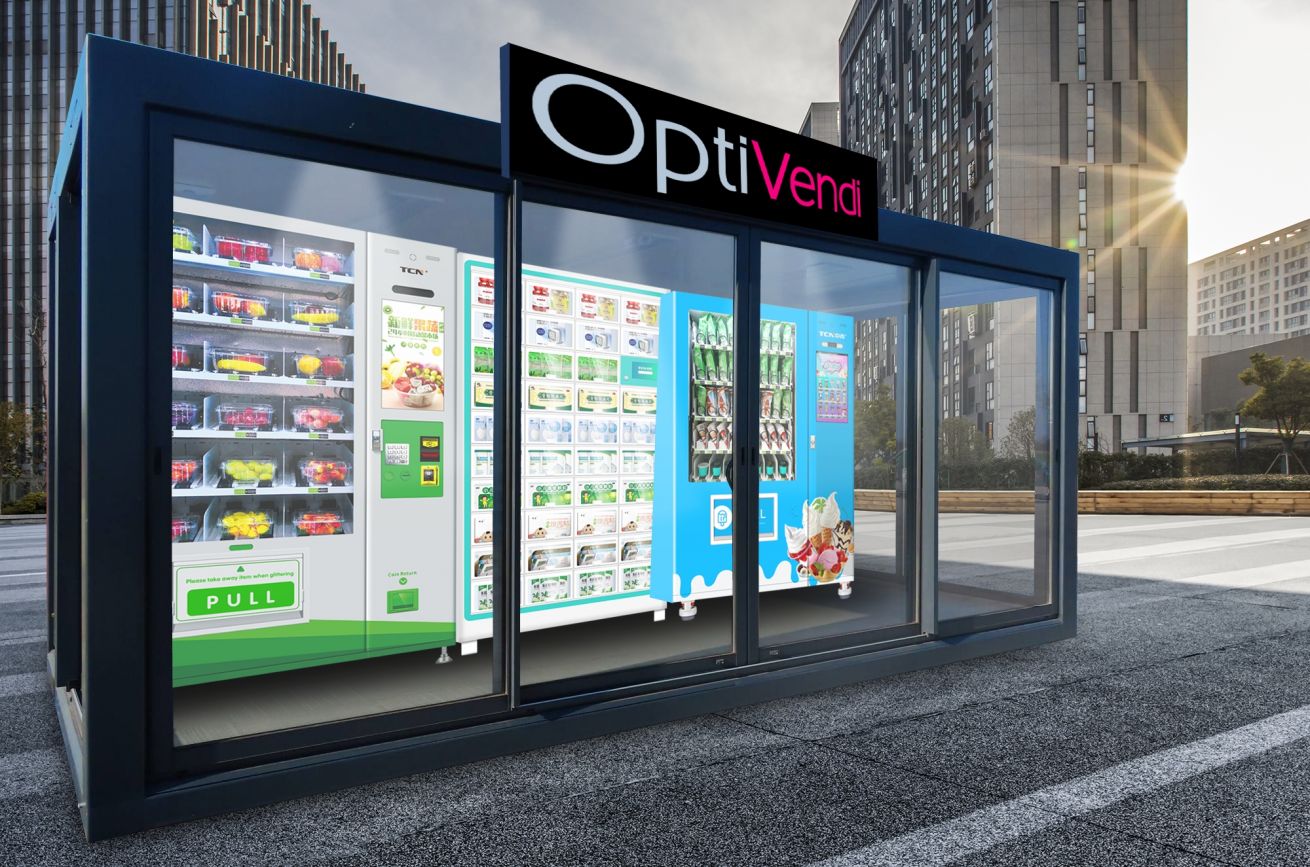 Firma vendingowa OptiVendi oferuje różnego rodzaju automaty samosprzedające.