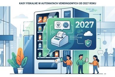 Kasy fiskalne w automatach vendingowych od 2027 roku - co zmienią nowe przepisy?