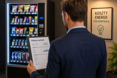 Ile energii zużywa automat vendingowy i od czego zależą koszty jego pracy?