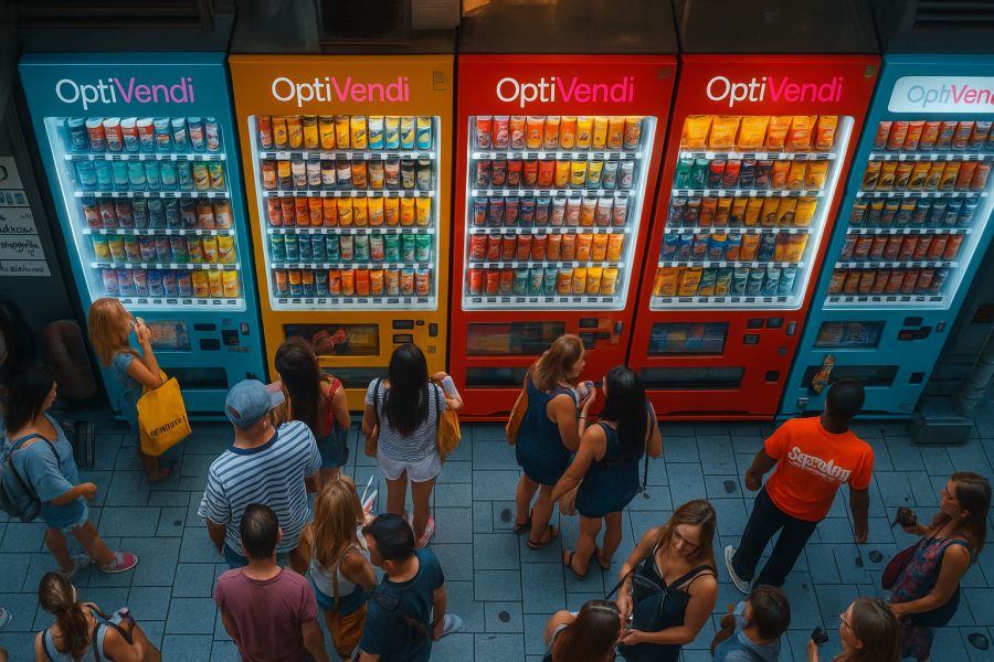 Automaty vendingowe OptiVendi 
