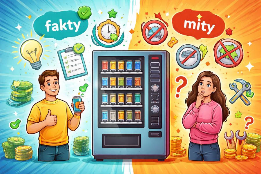 Fakty i mity o vendingu - obalanie stereotypów o automatach vendingowych 